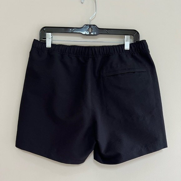 Theory Jace Splash Seer Swim Shorts in Black, size M - Picture 5 of 10